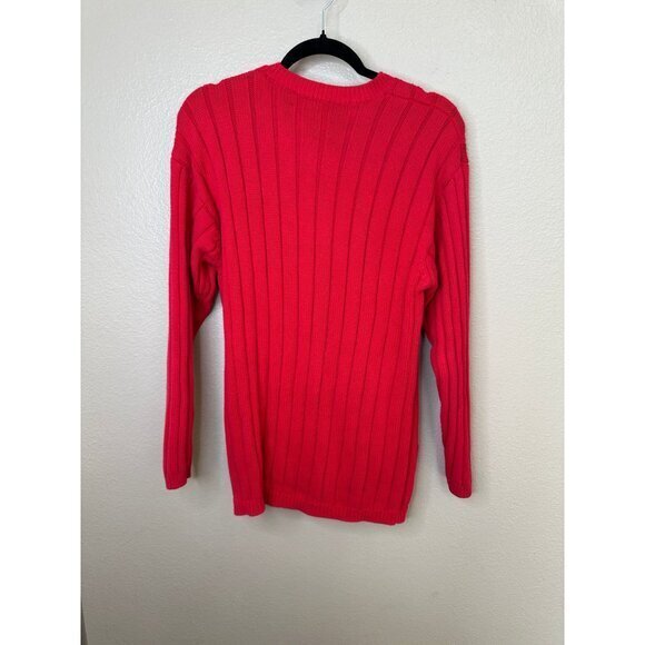 Vintage Charter Club Women's Red Cardigan Size‎ S long sleeve button up - Picture 5 of 6